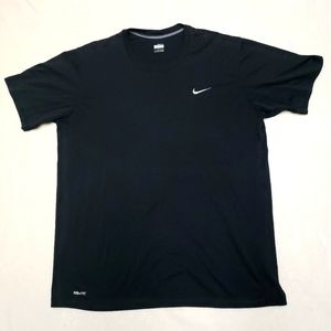 Nike Dri Fit Crew Neck Athletic Training Shirt